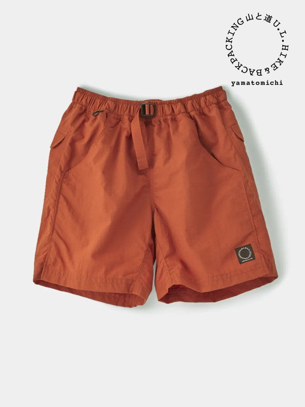Woman's 5-Pocket Shorts Long #Terracotta｜山と道