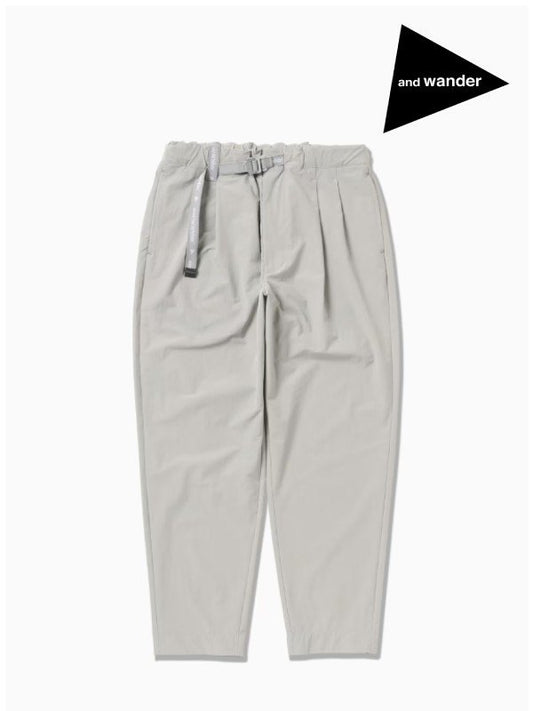 light w cloth pants #021/l.gray [4282179]｜and wander