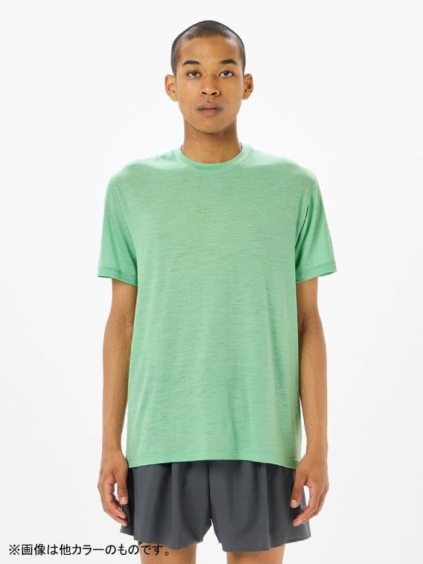 A/L Hybrid Wool T-shirt #BK [GM65100]｜GOLDWIN【Outlet_30】