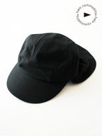 Wind Cap 2 #Black [h263-214]｜halo commodity