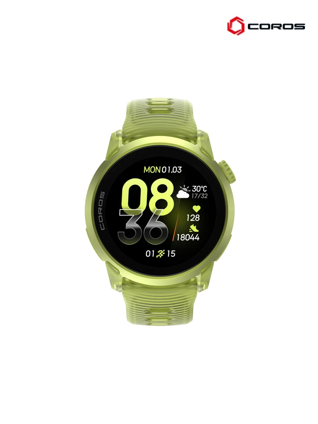 PACE 4 Aluminium #Neon Yellow [WPACE4-AL-YEL]｜COROS