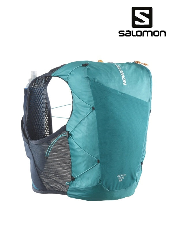 ACTIVE SKIN 12 SET #Tahitian Tide/Carbon/Peacock blue [LC2177700]｜SALOMON