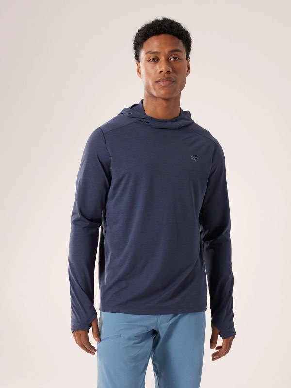 ARC'TERYX カデムポロ M Cormac Hoody M #Black Sapphire Heather [X00000900202]｜ARC'TERYX
