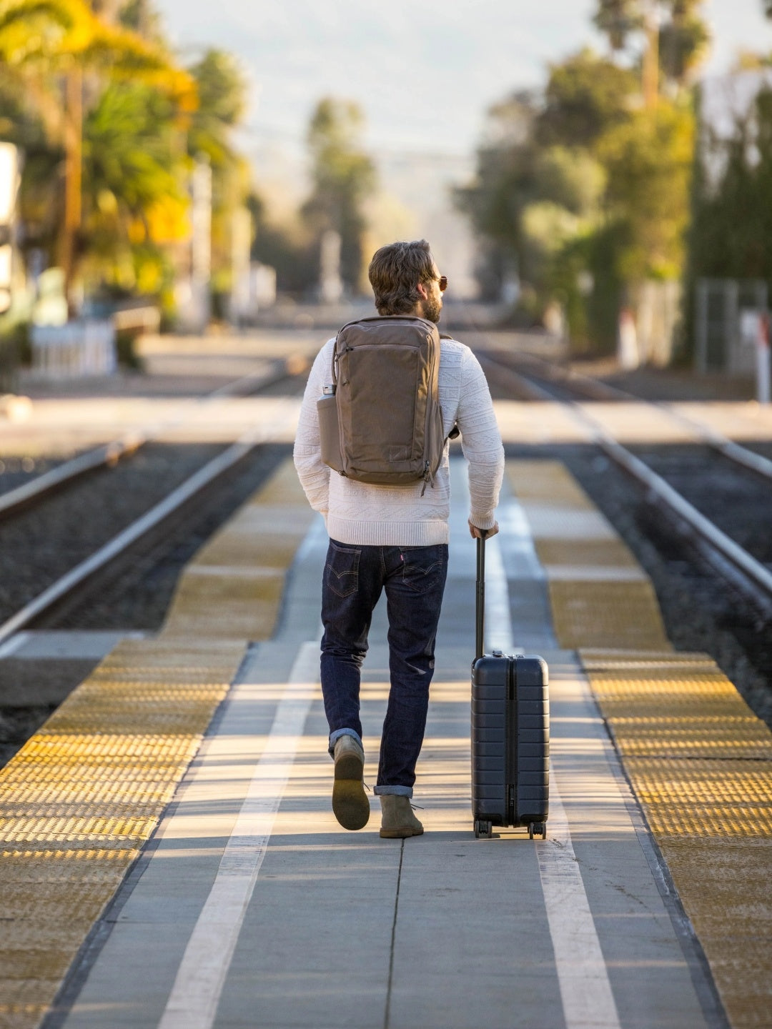 CIVIC TRAVEL BAG 26L #Fossil Brown [CTB26]｜EVERGOODS