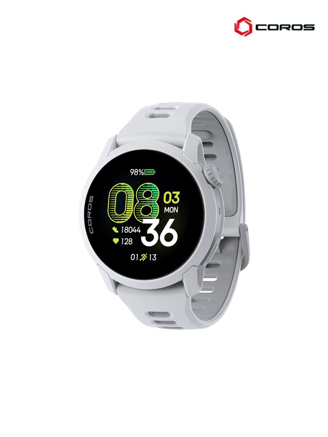 PACE 4 White / Silicone [CRS525-130025-WHS000]｜COROS – moderate