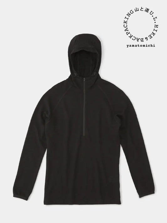 DF Mesh Merino Hoody #Black｜山と道