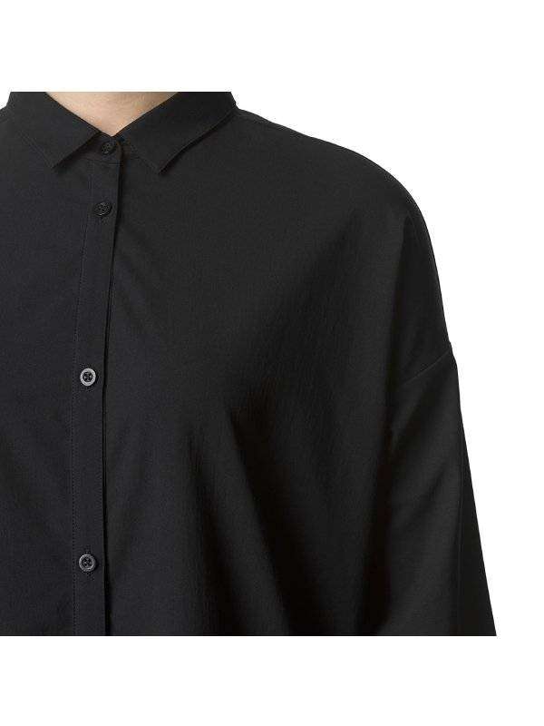 Women's Route Shirt Dress #True Black [169794]｜HOUDINI