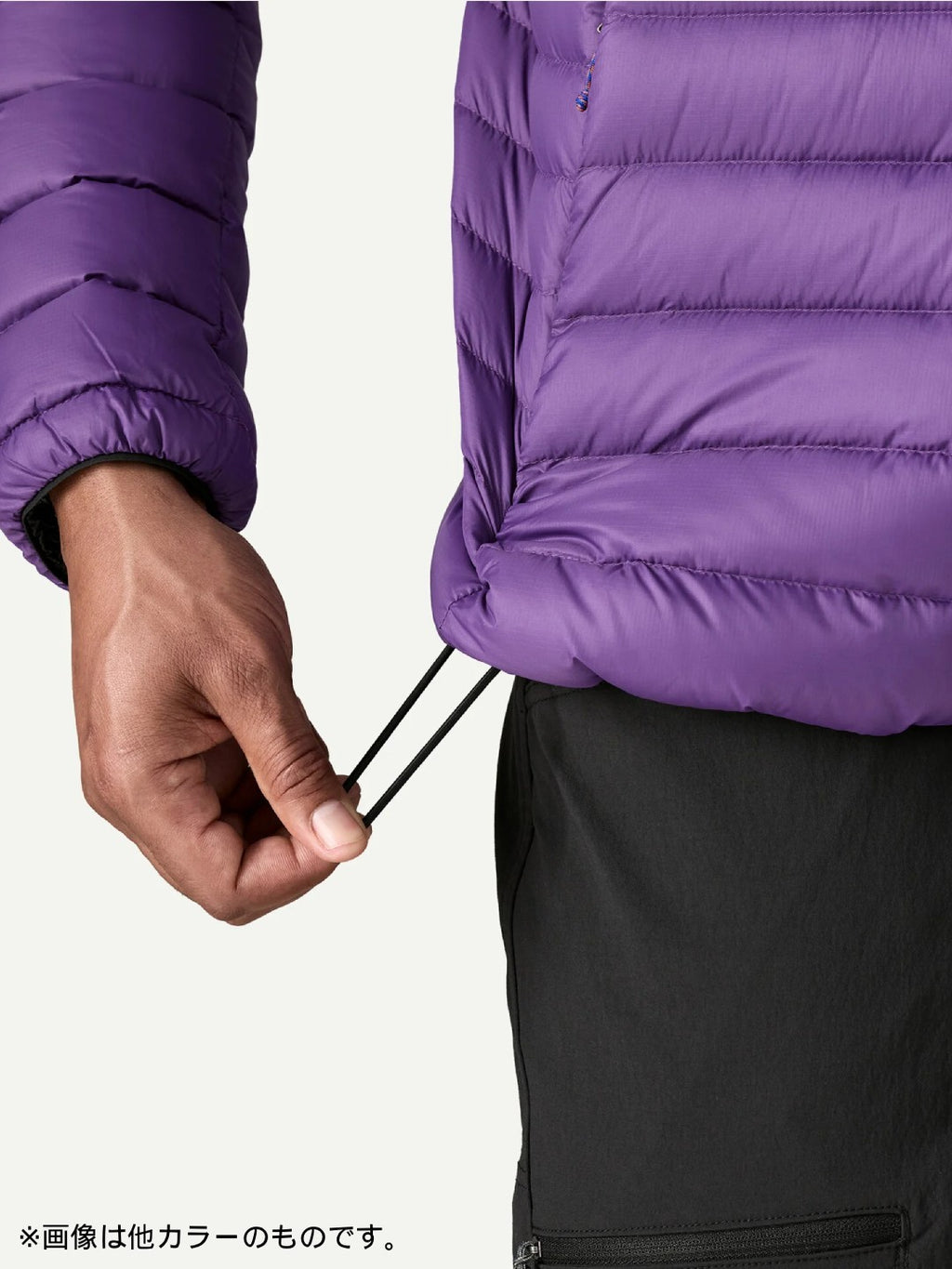 【Men】Men's Down Sweater Hoody #BLK [84702]｜patagonia