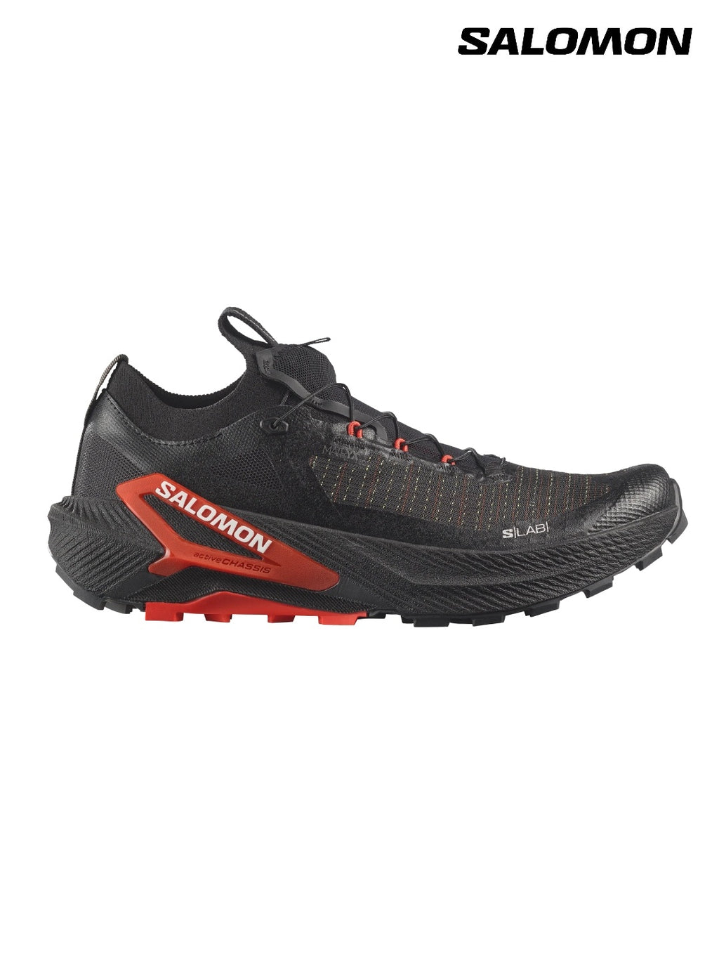 S/LAB GENESIS 2 #BLACK/BLACK/FIERY RED [L49190100]｜SALOMON