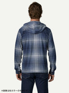 【Men】Men's Stretch Fjord Flannel P/O Hoody #SCBN [42450]｜patagonia