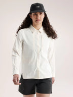 Women's Sima Shirt LS #Arctic Silk [X00000949702]｜ARC'TERYX