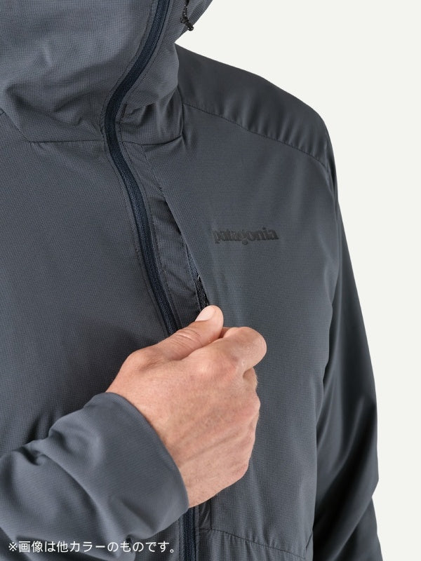 Men's Nano-Air Ultralight Full-Zip Hoody #BLK [85365]｜patagonia