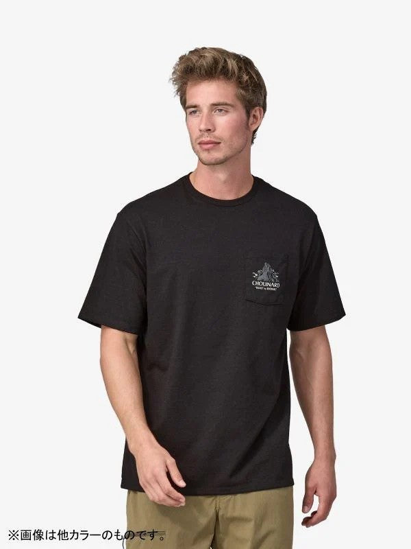 Men's Chouinard Crest Pocket Responsibili-Tee #NUVG [37770]｜patagonia