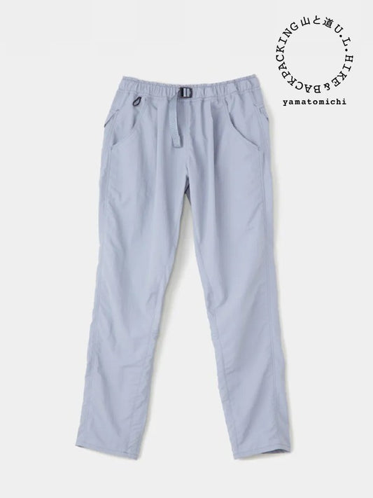 Men's One Tuck 5-Pocket Pants #Moon Gray｜山と道