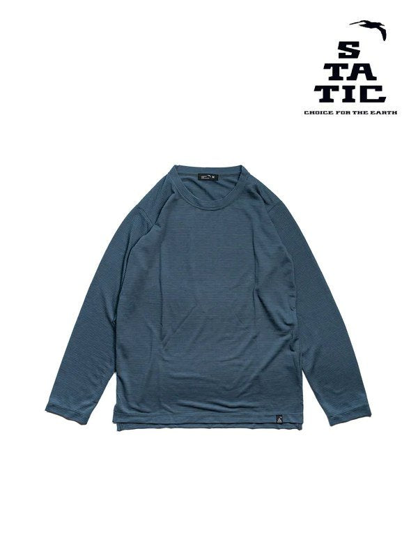 Women's All Elevation L/S #Carbon [100323]｜STATIC スタティック