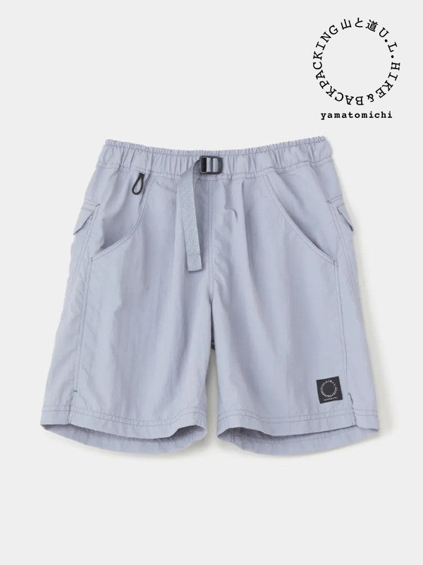 Women's 5-Pocket Shorts Long #Sage Gray｜山と道 – moderate