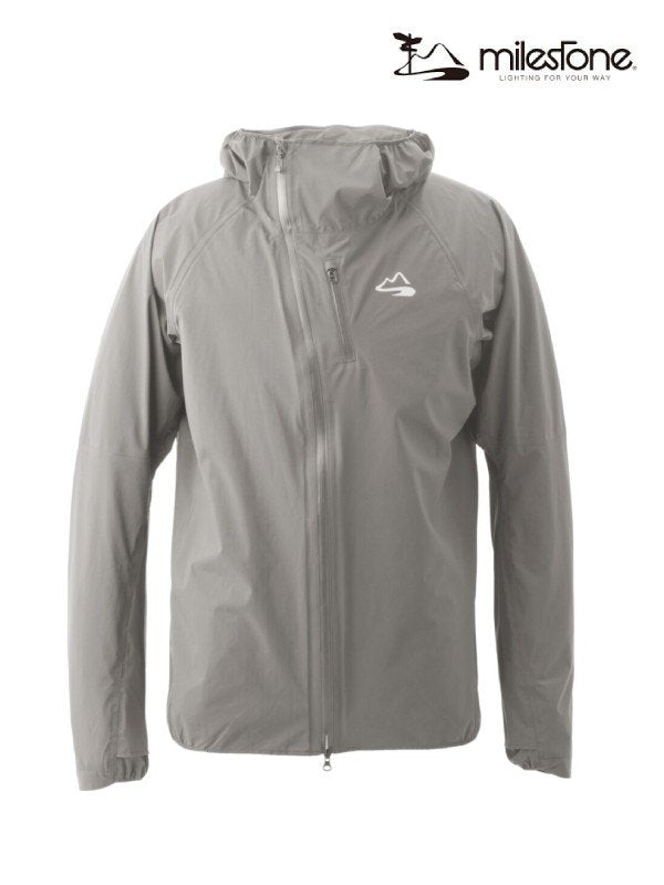 Up-Swing Rain Hoody #アイスグレー｜milestone