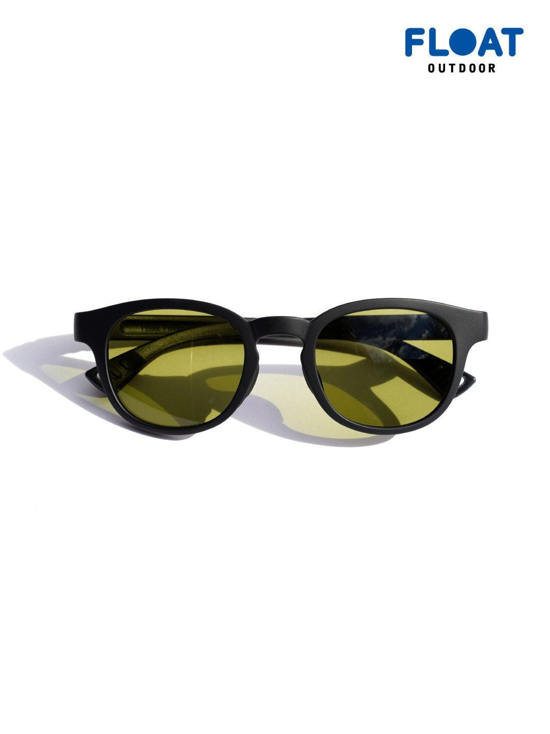 LYELL #MAT BLACK/Lt.GR LOCK TEMPLE BLACK｜FLOAT – moderate