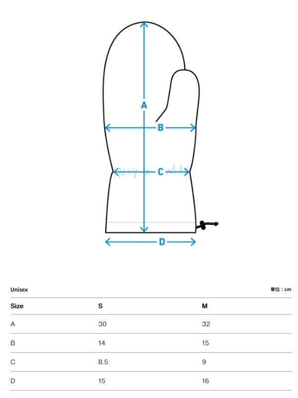 UL Mittens #Black｜山と道
