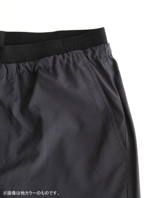 stretch rip pants #180/khaki [4152297]｜and wander