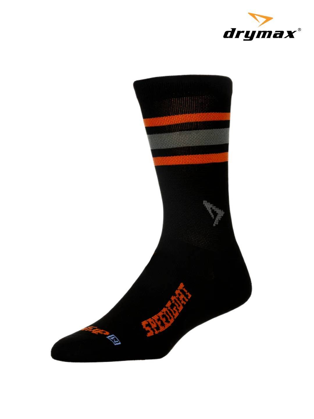 LiteTrail Running Crew #Black/Foliage Green/Orange-speed goat-