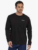 Men's L/S Home Water Trout Responsibili-Tee #BLK [37574]｜patagonia