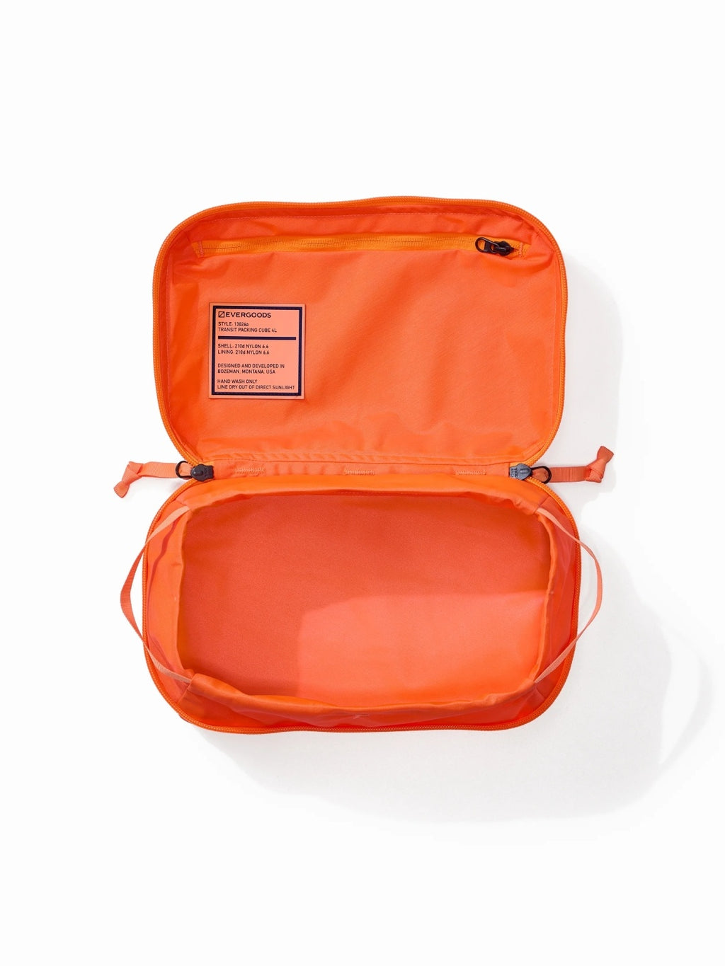 TRANSIT PACKING CUBE 4L #Hot Orange [TPC4]｜EVERGOODS