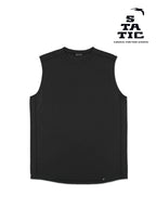 RAW Sleeveless #Off Black [36210]｜STATIC
