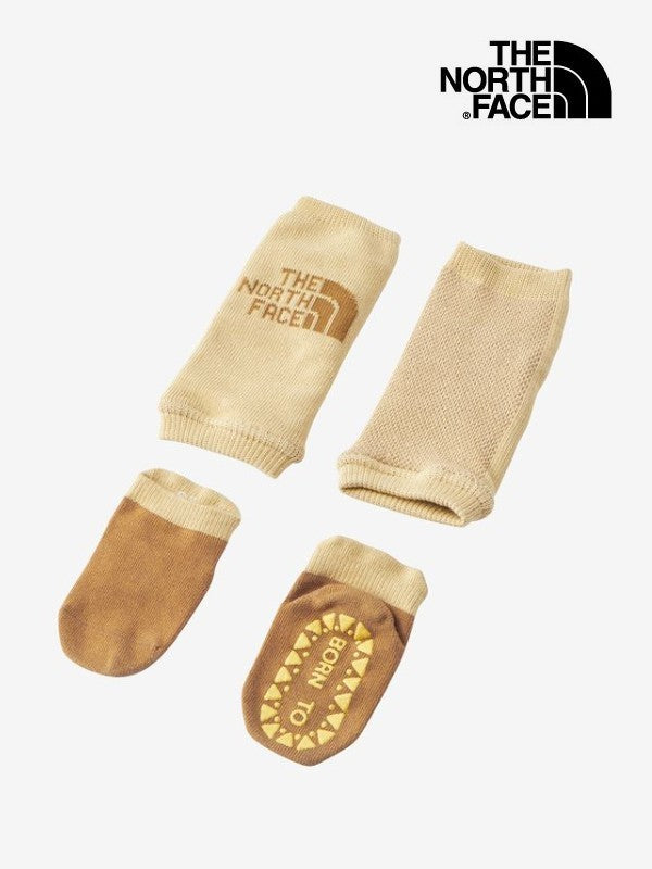 Baby Nuptse Leg Warmer＆Socks Set #G [NNB82410]｜THE NORTH FACE