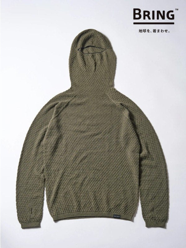 WUNDERWEAR HOODIE #Khaki [BW0503]｜BRING