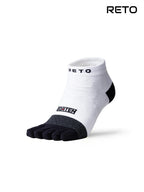 RUNNING SOCKS 5 FINGER TYPE ver.1.5 #ホワイト｜RETO