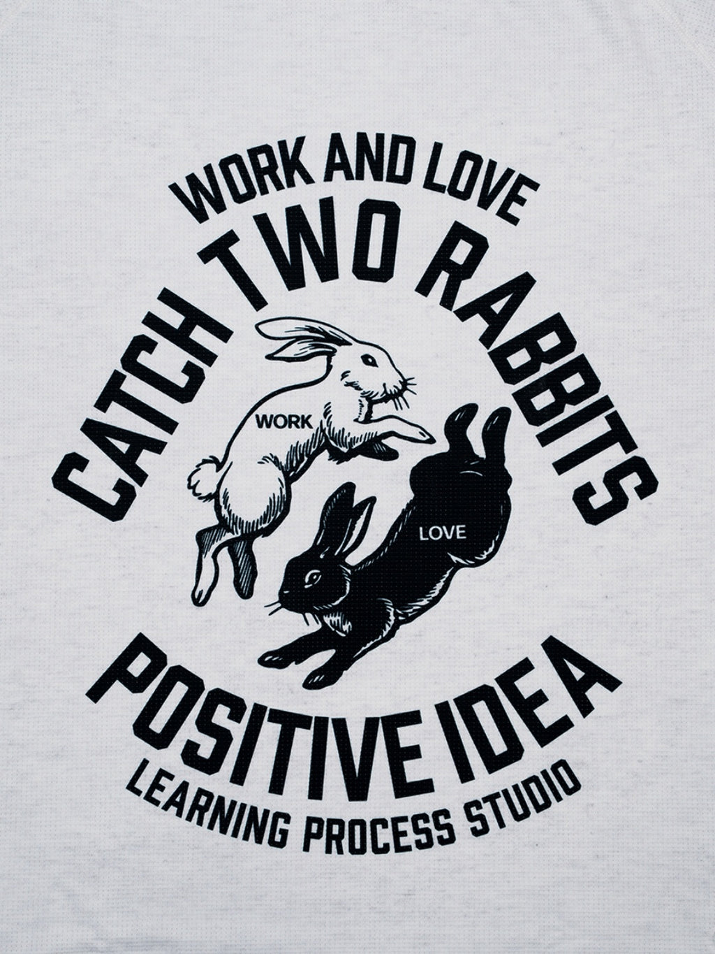 LPS Two rabbits active long sleeve #WHITE [13494461503]｜LPS