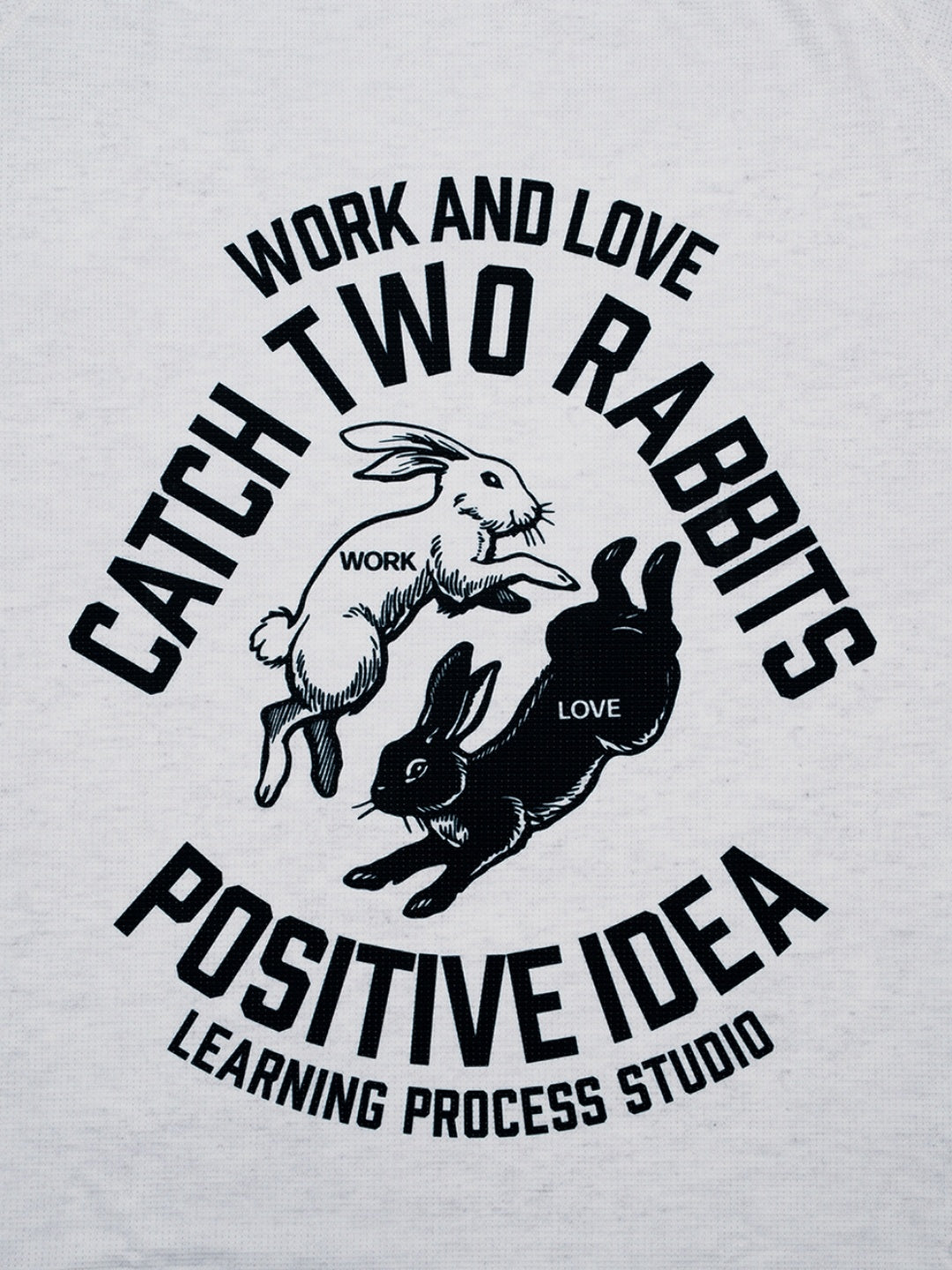 LPS Two rabbits active long sleeve #WHITE [13494461503]｜LPS
