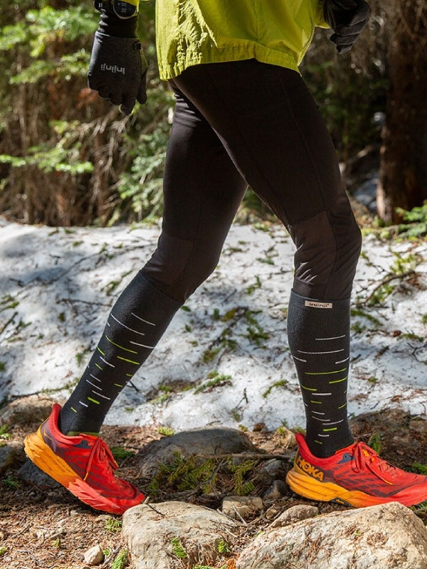 スナゴケ10枚 スノー OVER THE CALF（スノーOTC） #シャドウ [233790]｜injinji