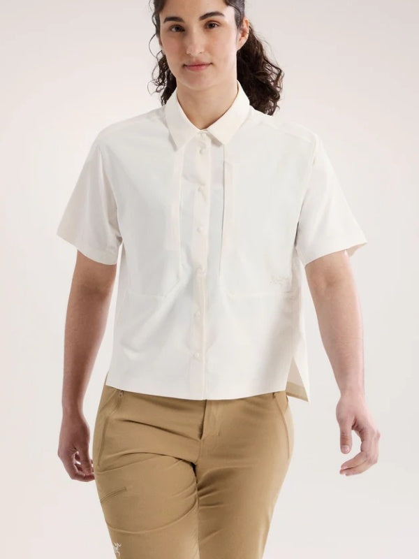 Women's Sima Shirt SS #Arctic Silk [X00000949803]｜ARC'TERYX