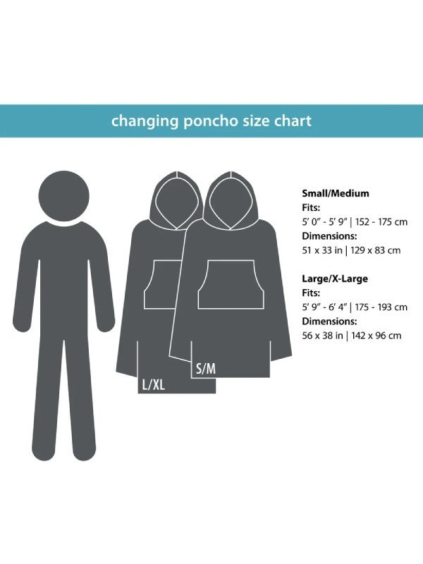 チェンジングポンチョ リソウェーブ [29187]｜Pack Towl