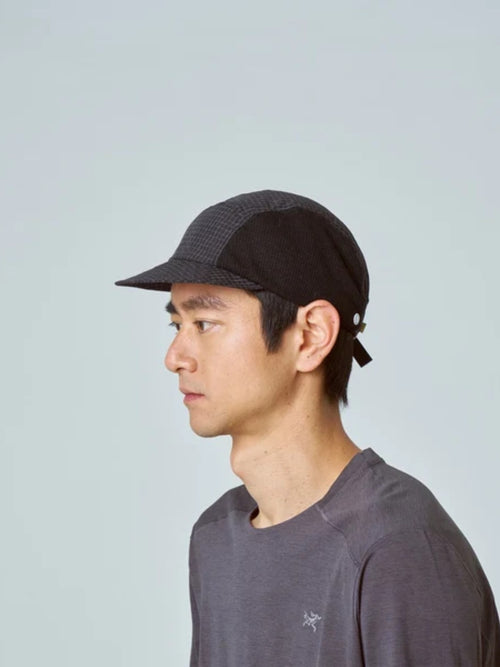 Uneven Rip Cap #Black [HL-1125]｜halo commodity