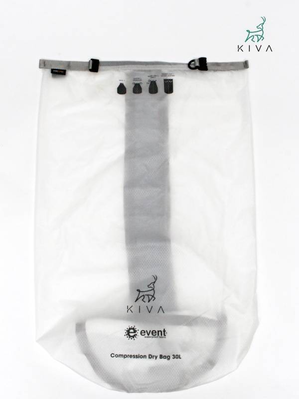 Compression Dry Bag 30L #White [CDB030]｜KIVA Outdoors
