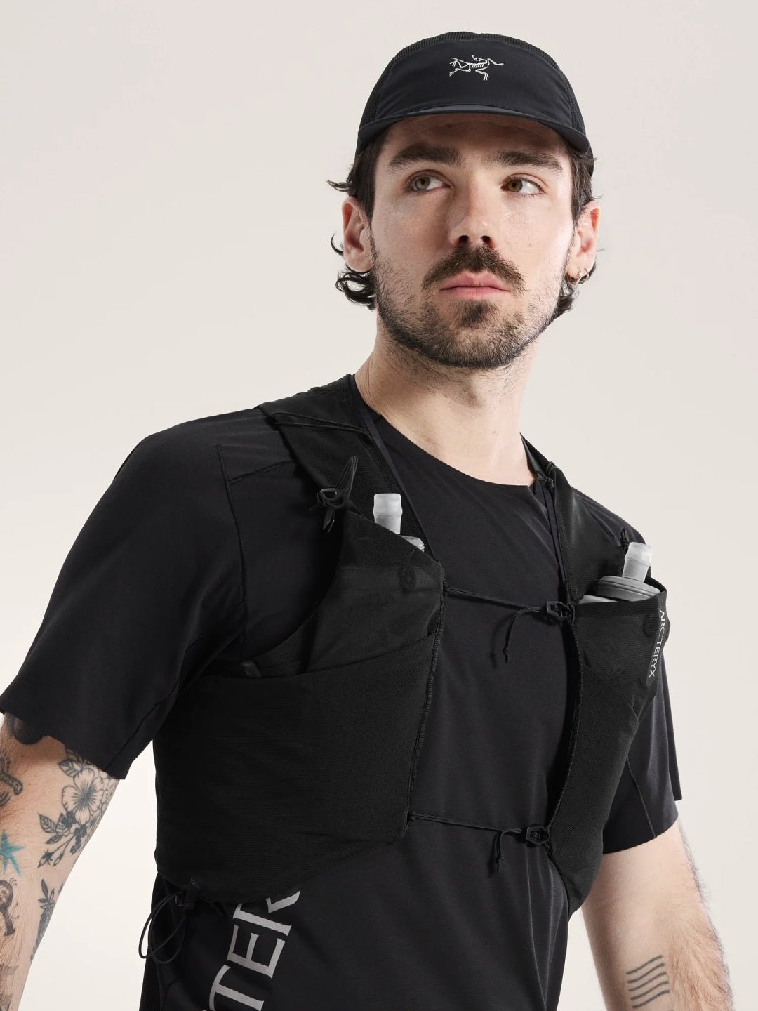 Norvan Mesh 5 Panel Cap #Black / Arctic Silk [X00001018102]｜ARC