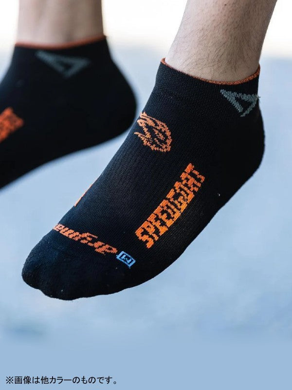 LiteTrail Running MiniCrew #Dark Gray/Black-speed goat- [DRY233-018023-GRY004]｜DRYMAX