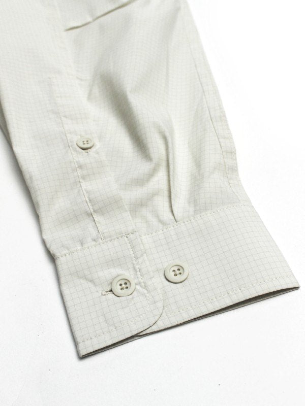 MAGAZINE CHECK BIG SHIRT #0200 IV/CH [PS251012]｜PAPERSKY WEAR