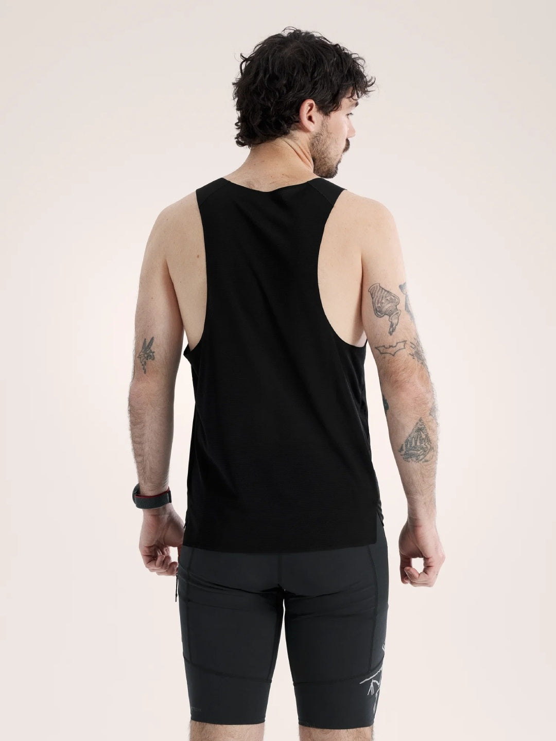 Norvan Downword Logo Tank #Black [X00001034401]｜ARC'TERYX