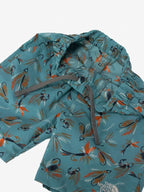 Kid's T Novelty Class V Short #FL [NBT42534]｜THE NORTH FACE【Outlet_40】