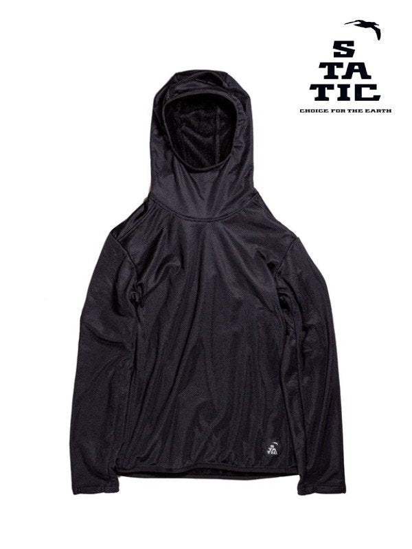 ADRIFT P/O HOODY #Black [103423]｜STATIC