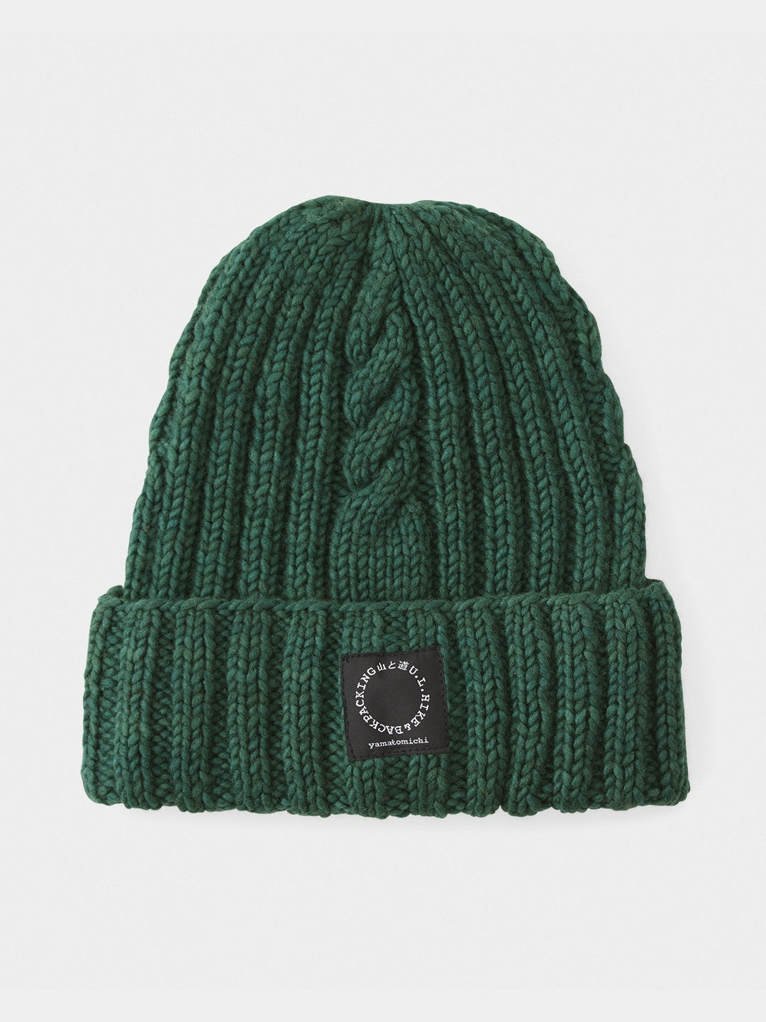 Merino Knit Cap #Forest Green｜山と道