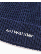 shetland wool knit cap #110/blue [4286196]｜and wander