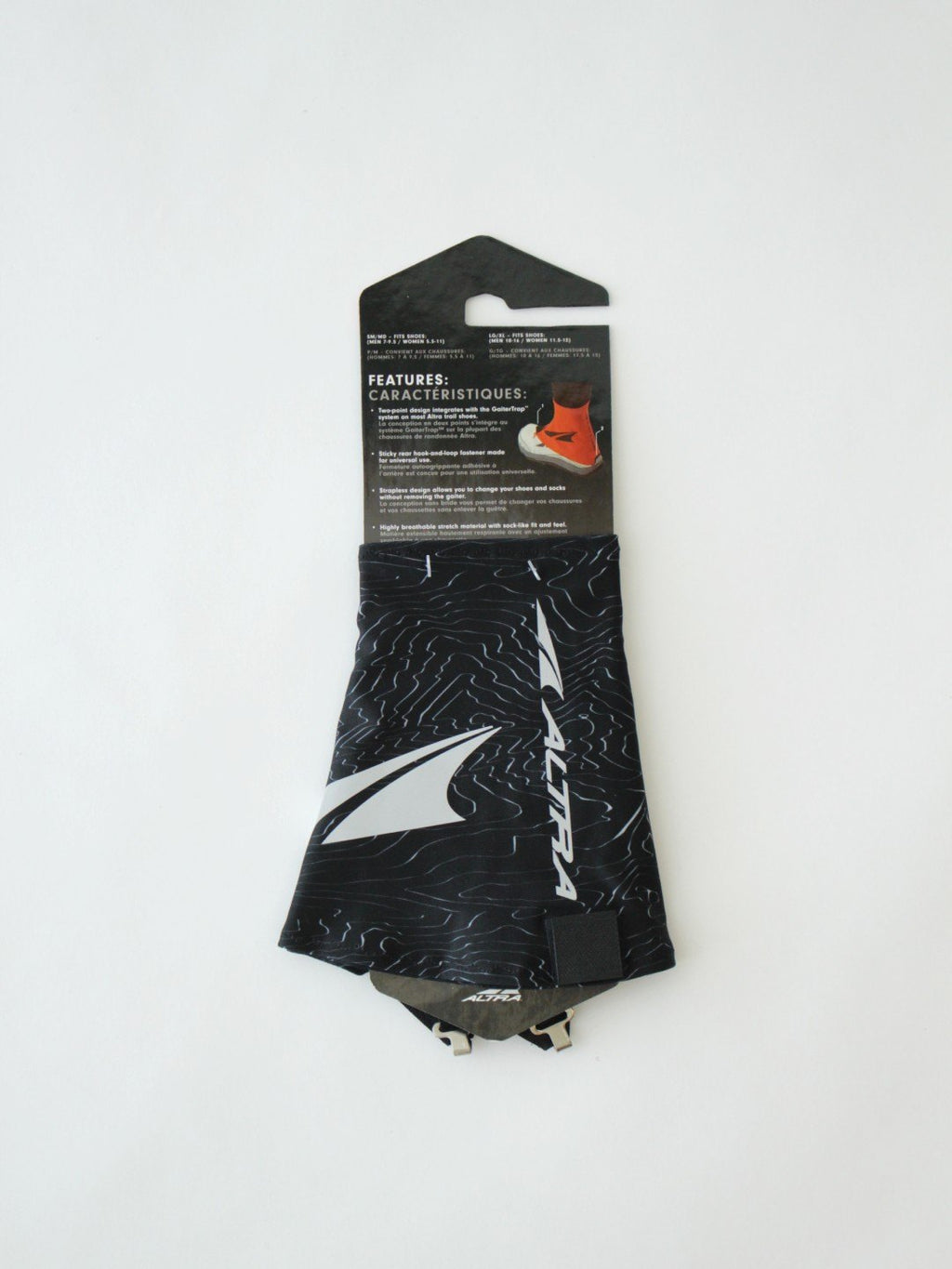 TRAIL GAITER #BLACK/SILVER/GREY [AL16301R76P1S]｜ALTRA