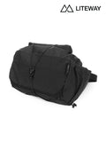 腰包 #黑色 [hippack epx blk]｜LITEWAY