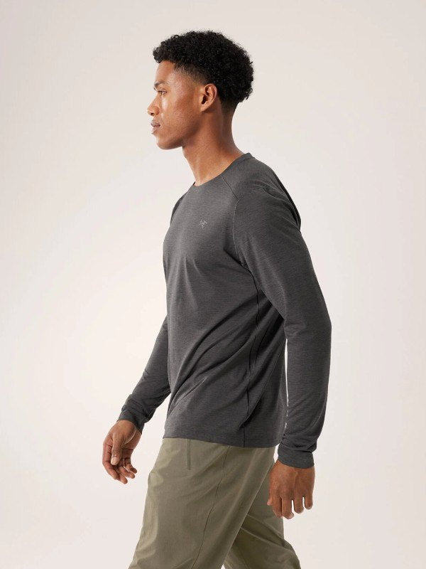 Cormac Crew LS M #Black Heather [X00000766506]｜ARC'TERYX