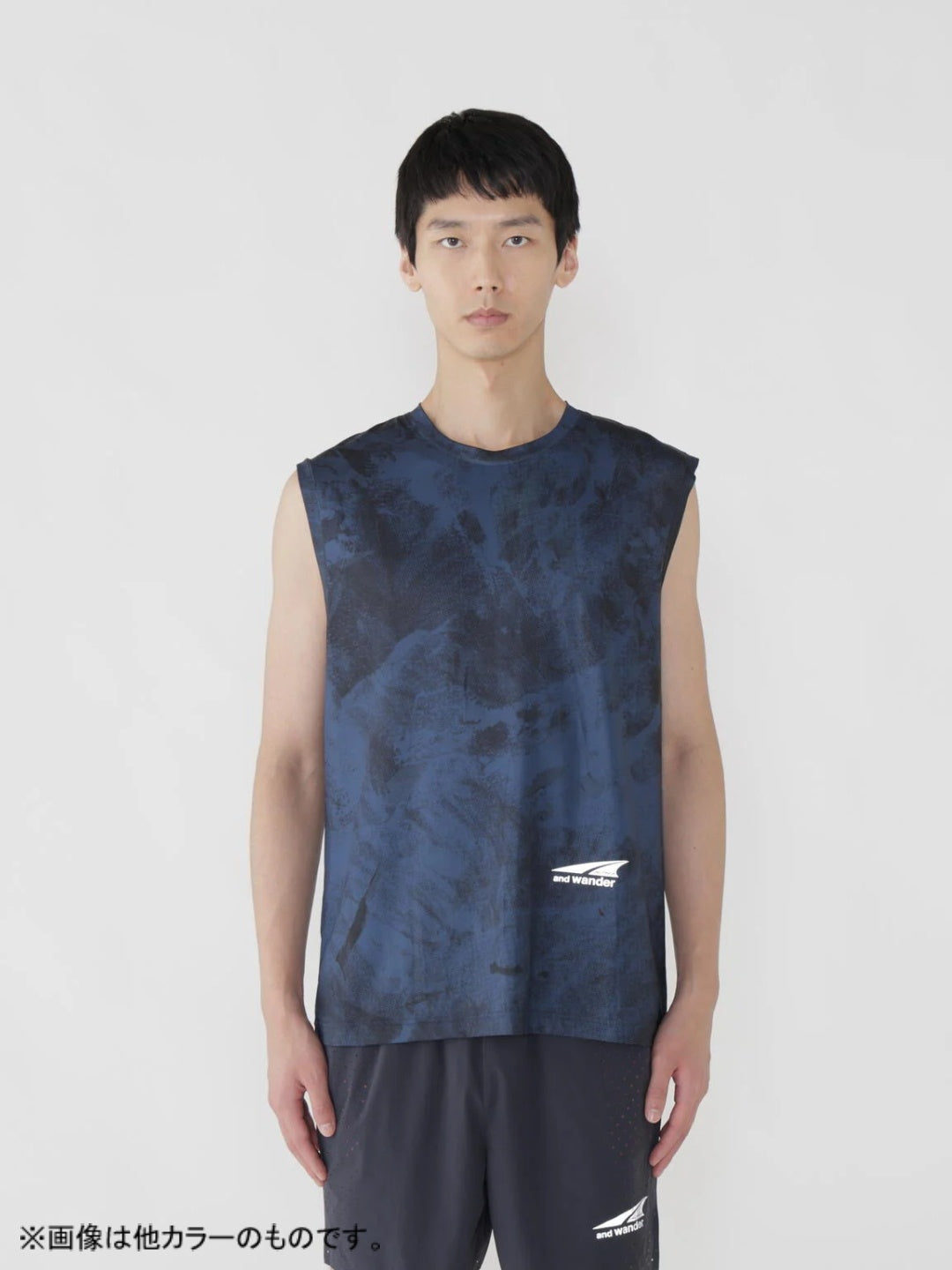 Altra×and wander graphic tank top #beige/040 [6164504]｜and wander